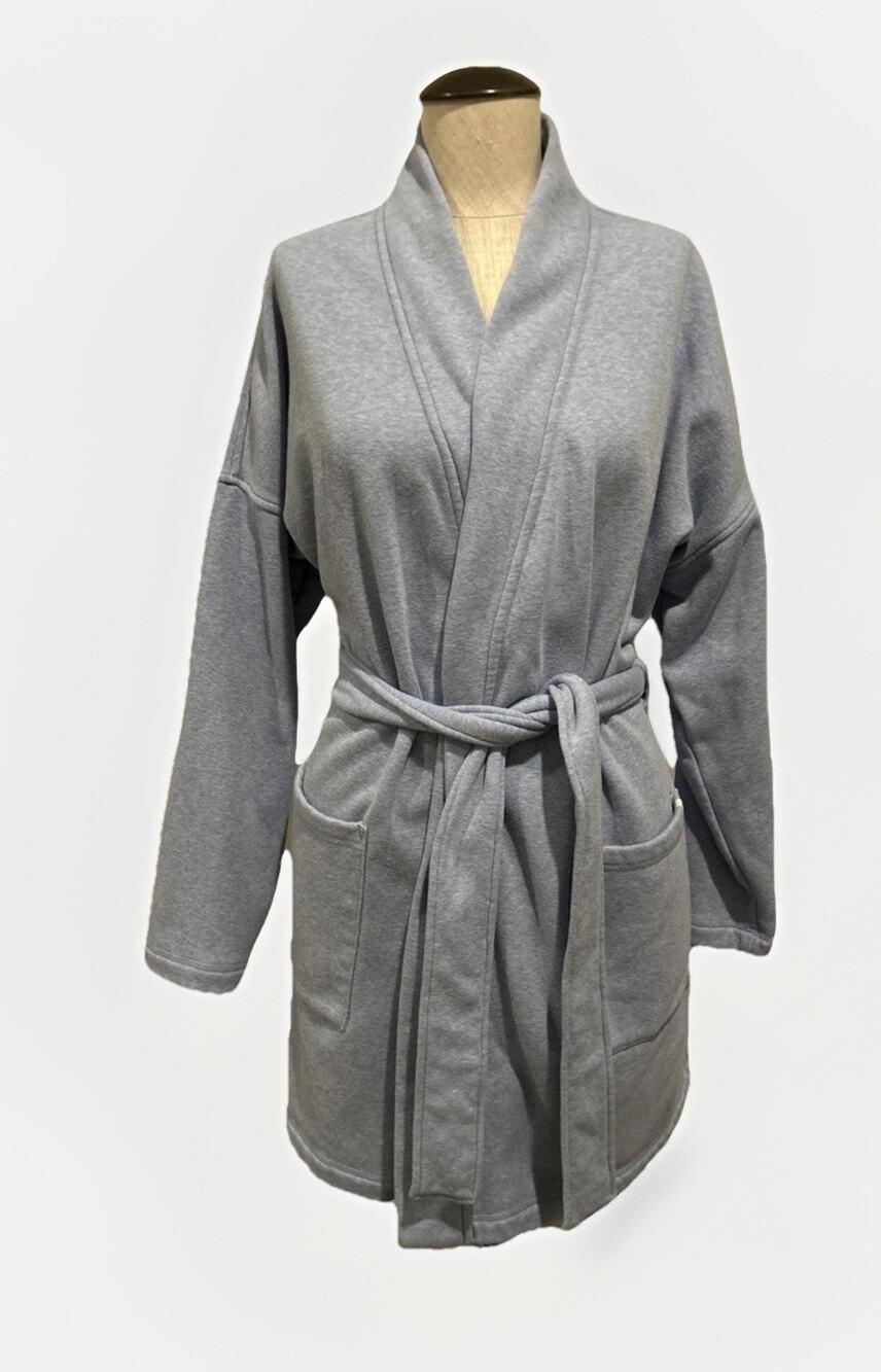 UGG Australia Braelyn Spa Belted Robe Bathrobe Women's BLUE Large